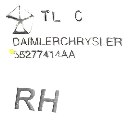 Calavera Rh Dodge Ram 1500 09-18 55277414aa Derecho/pasajero Rojo