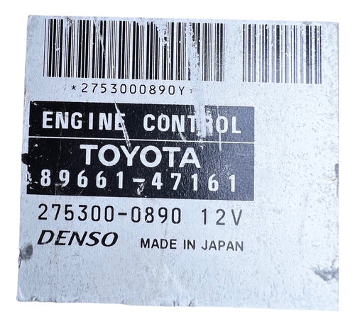 Computadora Toyota Prius 1.5l 07-09 89661-47161