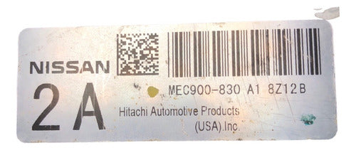 Computadora Nissan Sentra 2.0l A/t 2009 Mec900-830 2a