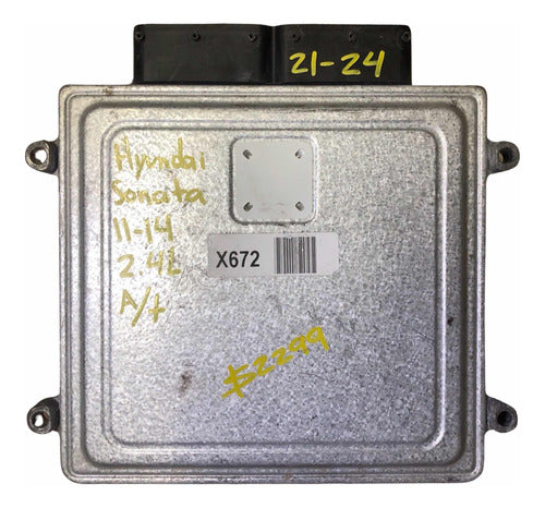 Computadora Hyundai Sonata 2.4l A/t 2011-2014 39101-2g672