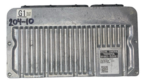 Computadora Toyota Prius C 13 1.5l Aut 89661-52u81