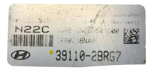 Pcm Computadora Hyundai Accent 1.6l A/t 15-17 39110-2brg7
