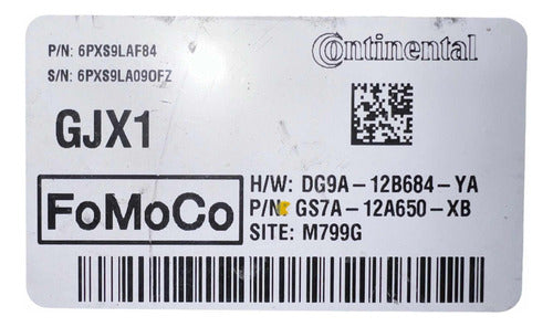 Computadora Ford Fusion 2.5l 14-16 Gs7a-12a650-xb