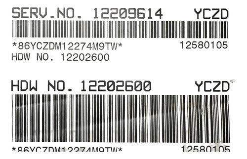 Computadora Chevrolet Malibu 3.4l A/t 00-03 12209614 (yczd)