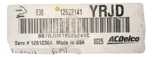 Computadora Chevrolet Silverado 6.0l 2008 12622141 (yrjd)