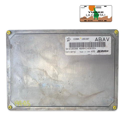 Computadora Chevrolet Equinox 2.4l 2015 12651807 (abav)