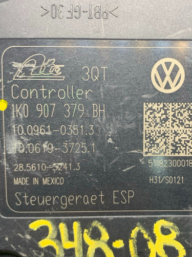Modulo Abs Volkswagen Passat 2016 1k0 907 379 Bh