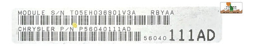 Computadora Dodge Ram 1500 5.2l A/t 1999 P56040111ad