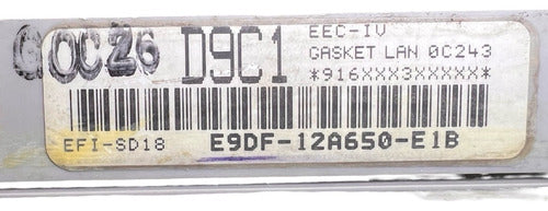 Computadora Ford Taurus 3.8l 87-90 E9df-12a650-e1b