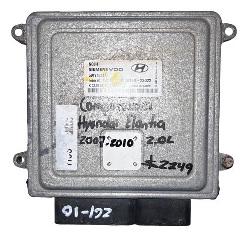 Computadora Hyundai Elantra 2.0l 07-10 39150-23022