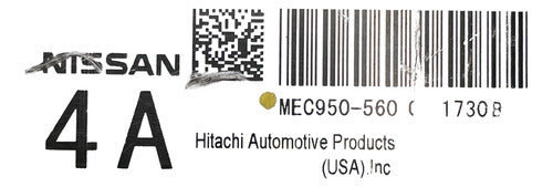 Computadora Nissan Sentra 2.0l 11-12 Mec950-560 C2 (4a)