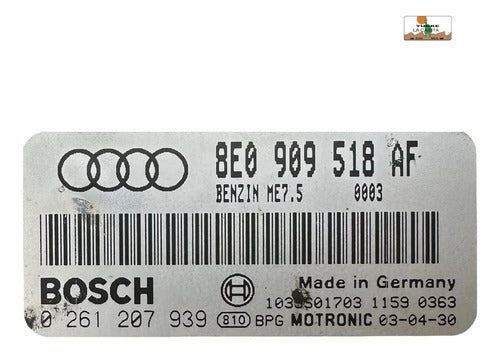 Pcm Computadora Audi A4 1.8l 2005-2006 8e0 907 411
