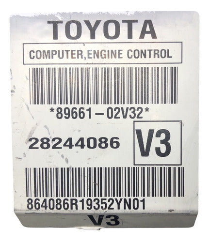 Computadora Toyota Matrix 1.8L A/t 09-10 89661-02V32