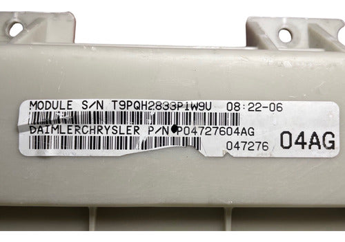 Modulo Bcm Chrysler Pacifica 2004 P04727604ag