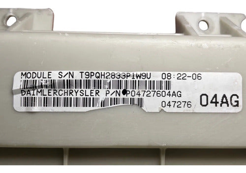 Modulo Bcm Chrysler Pacifica 2004 P04727604ag
