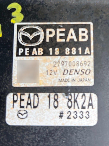 Computadora Mazda 3 2.0l 2014-2016 Peab 18 881a