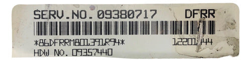 Computadora Chevrolet Malibu 99-02 09380717 (dfrr)