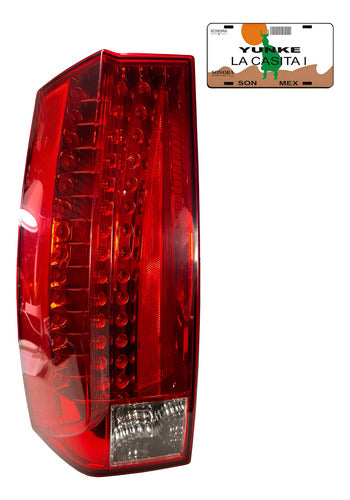 Calavera Lh Cadillac Escalade 2007-2013 25895482 Izquierdo/conductor Rojo