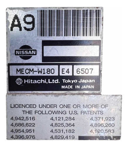 Computadora Nissan Pathfinder 3.3l 96-97 Mecm-w180 (a9)