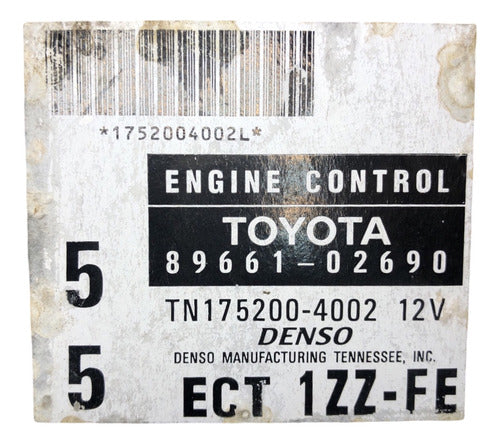 Computadora Toyota Corolla 1.8l 99-01 89661-02690