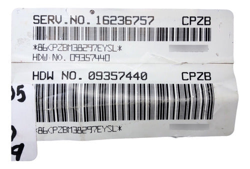 Computadora Chevrolet Malibu 99-05 16236757 (cpzb)