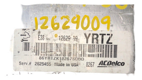 Computadora Chevrolet impala 3.5L 08-10 12629009 (YRTZ)