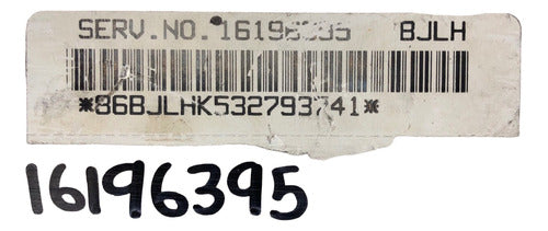 Computadora Chevrolet Silverado M/t 90-95 16196395 (bjlh)