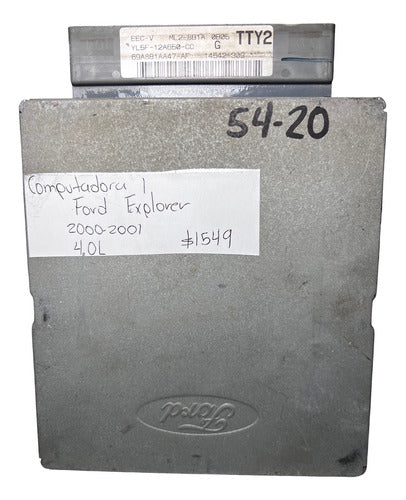 Computadora Ford Explorer 4.0l 00-01 Yl5f-12a650-cc