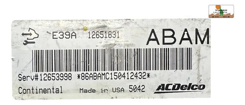 Computadora Chevrolet Equinox 3.6l 2015 12651631 (abam)