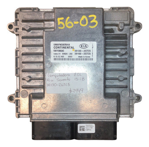 Computadora Kia Sorento 2.0l 15-18 39130-2gtc5