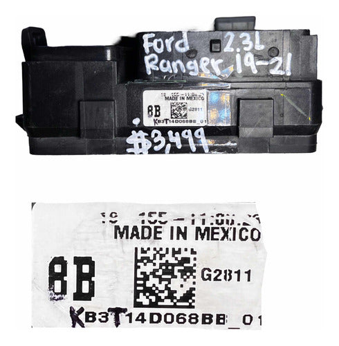 Caja De Fusibles Ford Ranger 2.3l 2019-2021 Kb3t14d068bb