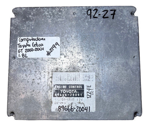 Computadora Toyota Celica Gt 1.8l 00-01 89666-20041