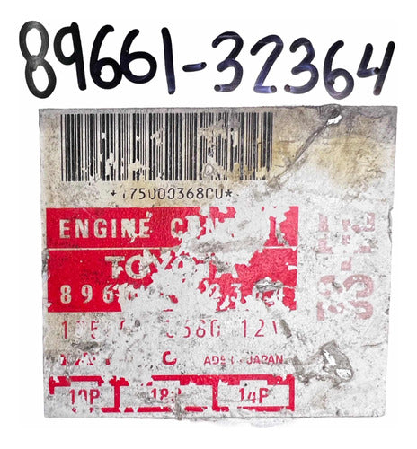 Computadora Toyota Camry 2.0l A/t 90-92 89661-32364