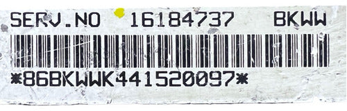Computadora Chevrolet Camaro 3.4l A/t 94-95 16184737