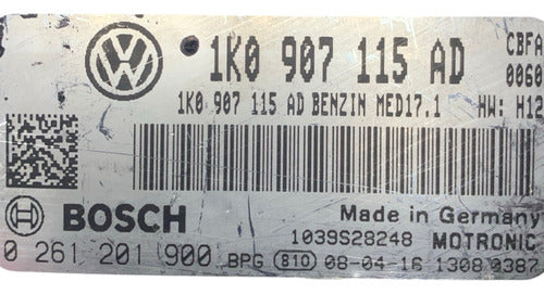 Computadora Vw Golf Gti 2.0l 08-09 1k0 907 115 Ad