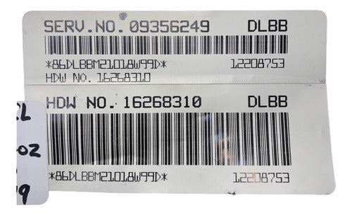 Computadora Chevrolet Cavalier 2.2l 00-02 09356249 (dlbb)