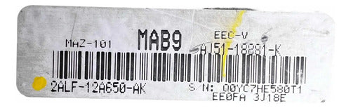 Pcm Computadora Mazda Mpv 3.0l A/t 03-04 2alf-12a650-ak