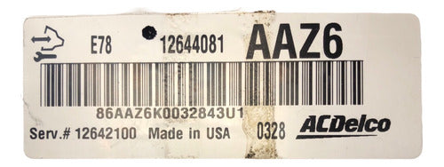 Computadora Chevrolet Cruze 1.4l 11-13 12644081 (aaz6)