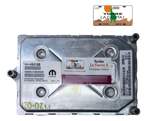 Computadora Jeep Patriot 2.4l 2016 P05150941ab
