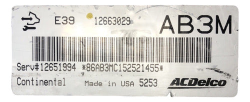 Computadora Chevrolet Captiva 12-16 12663029 (ab3m)