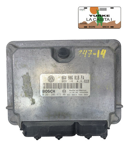 Computadora Vw Jetta 2.0l M/t 00-01  06a 906 018 Fa