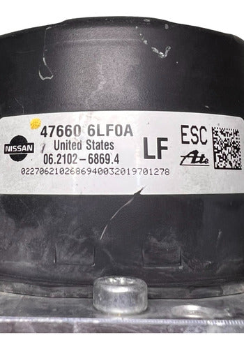 Modulo Abs Nissan Sentra 2020-2022 47660 6lf0a