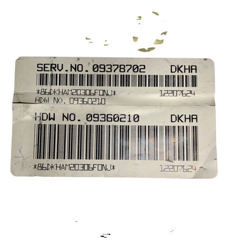 Computadora Chevrolet Impala 3.4l 1999-2003 09378702