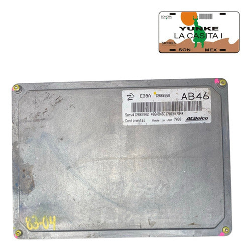 Computadora Chevrolet Impala 3.6l 2017 12666068 (AB46)