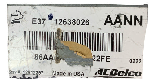 Computadora Chevrolet Malibu 2012 12638026 (aann)