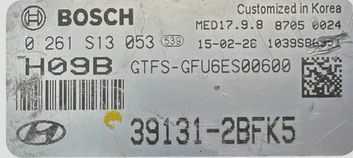 Pcm Computadora Hyundai Veloster 1.6l 15-17