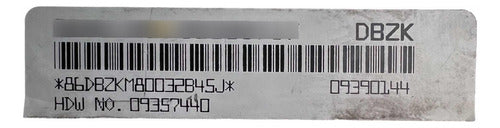 Computadora Chevrolet Malibu 99-02 09380717 (dbzk)