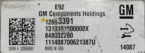 Computadora Chevrolet Silverado 4.3L 14-16 12663391