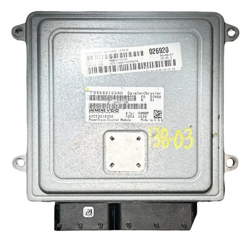 Computadora Dodge Avenger 2.4l A/t 07-10 P04692102ad