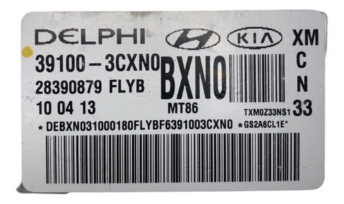Computadora Kia Sorento 3.3l 14-15 39100-3cxn0 (bxn0)